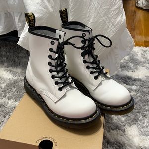 WHITE SMOOTH 1460 W DOC MOARTENS